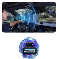 70mai - داش كام A810 Lite 4k اماميه 4k خلفيه 1080