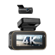 70mai - داش كام A810 Lite 4k اماميه 4k خلفيه 1080