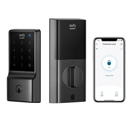 eufy - قفل ذكي واي فاي c210 معتمد من BHMA 