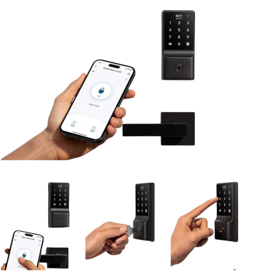 eufy - قفل ذكي واي فاي c210 معتمد من BHMA eufy - قفل ذكي واي فاي c210 معتمد من BHMA