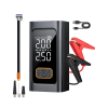 CC208 - مشغل سياره 5 في 1 اشتراك + منفاخ هواء + اضاءة + بور بانك + ميزان هواء 8000mAh 