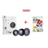 LOMOGRAPHY - كاميرة لومو فورية مع 3 عدسات ابيض