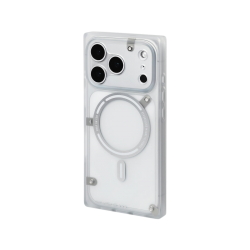 WAKCAS - كفر ايفون 17 شفاف ثلجي