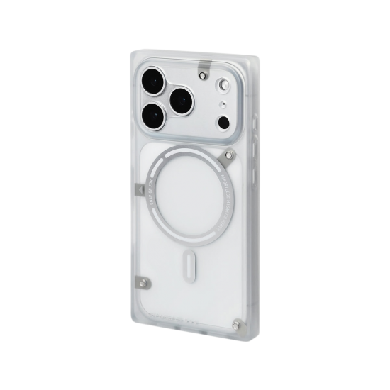 WAKCAS - كفر ايفون 17 شفاف ثلجي