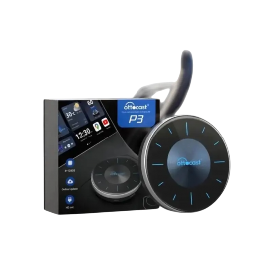 اوتوكاست - مشغل Carplay p3 بسعة 128GB ذاكره عشوائيه رام 8GB من Ottocast اوتوكاست - مشغل Carplay p3 بسعة 128GB ذاكره عشوائيه رام 8GB من Ottocast