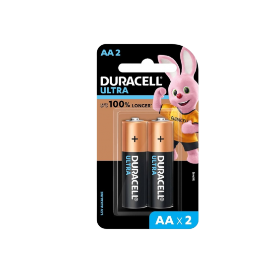 DURACELL - بطارية قلوية AA2 فائقة الطاقه