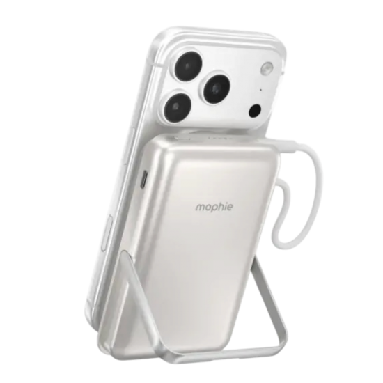 Mophie - بور بانك لاسلكي  بسعة 10000 ملي امبير بقوة 30 واط