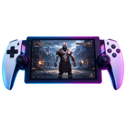 SJGAM - جهاز ألعاب محمول M28 بسعة 256GB  شاشة 7.1 انش PS2