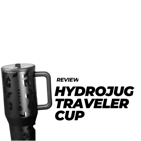 HydroJug - كوب ترافيلر رياضي حجم 32 OZ اسود
