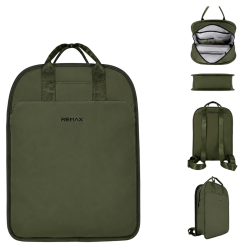 Remax- شنطة ظهر ريماكس BAG-10 زيتي 