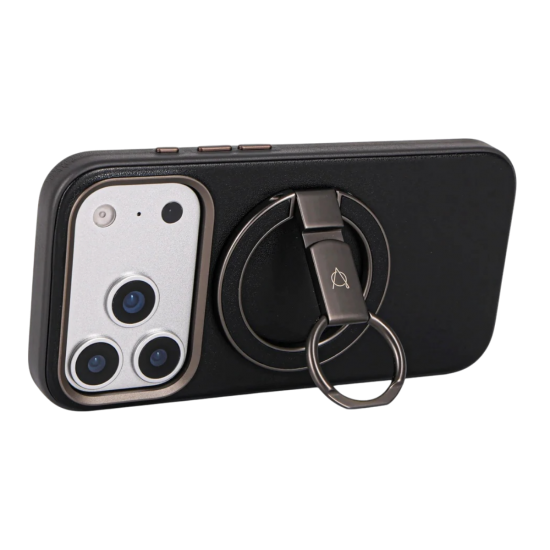 A-CASE - كفر ايفون 18 KILYOS CASE & GRIP اسود