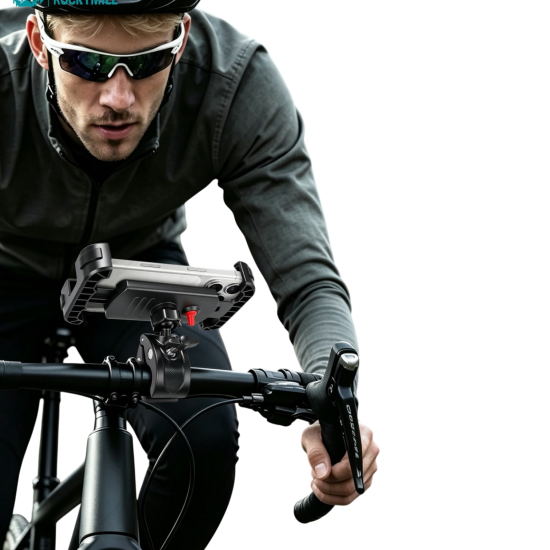 ROCKYMILE - ستاند جوال للدرجات 7.2 انش دوران 360ْ اصدار (FH-04)