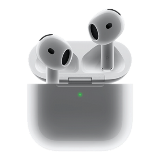 Apple - سماعة أير بودز الجيل الرابع ابيض Apple - سماعة أير بودز الجيل الرابع ابيض
