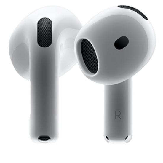 Apple - سماعة أير بودز الجيل الرابع ابيض Apple - سماعة أير بودز الجيل الرابع ابيض