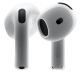 Apple - سماعة أير بودز الجيل الرابع ابيض Apple - سماعة أير بودز الجيل الرابع ابيض