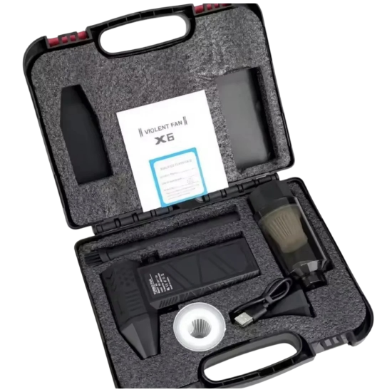 X6 - منفاخ هواء تربو + مكنسة سياره+ مجفف شعر FI0LENT FAN