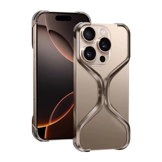 إطار  بتصميم عصري تيتانيوم صحراوي ايفون 16