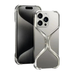 إطار  بتصميم عصري تيتانيوم طبيعي  ايفون 16