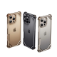 إطار معدني بتصميم عصري من الألومنيوم تيتانيوم طبيعي ايفون 15-16