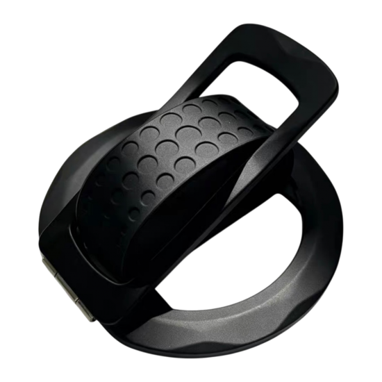 Ring - مسكة جوال ماج سيف وردي - اسود - تيتانيوم