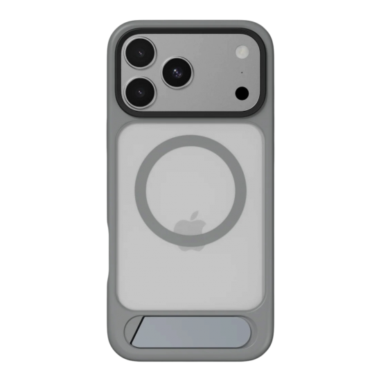 SwitchEasy - كفر ايفون 18 EasyStand M رصاصي