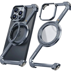 اطار MOVENCH Z  من الالمنيوم ايفون 15 ازرق 