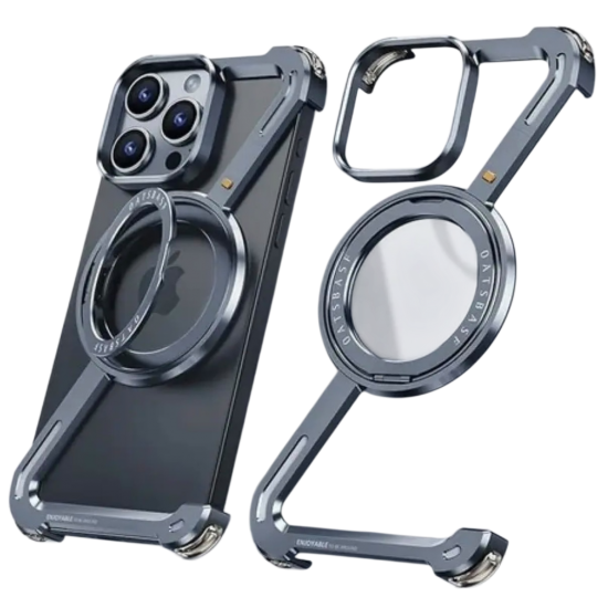 اطار MOVENCH Z  من الالمنيوم ايفون 15 ازرق