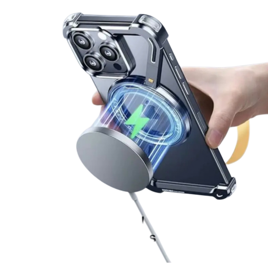 اطار Z تصميم عصري  من الالمنيوم ايفون 16 تيتانيوم صحراوي