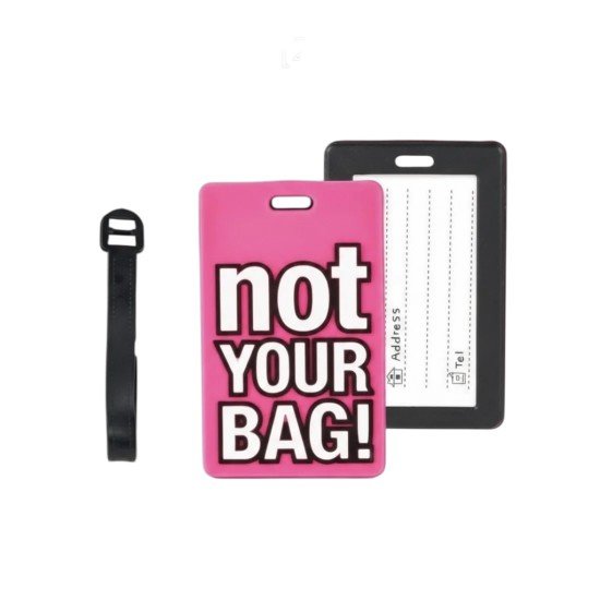 تاق بطاقة تعريفيه للامتعه بتصميم عصري واشكال