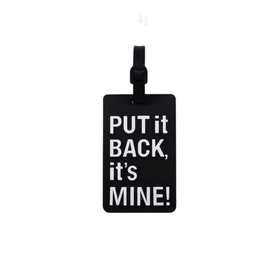 تاق بطاقة تعريفيه للامتعه بتصميم عصري واشكال