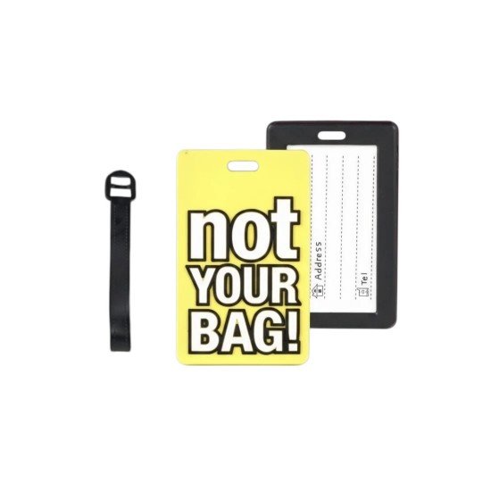 تاق بطاقة تعريفيه للامتعه بتصميم عصري واشكال