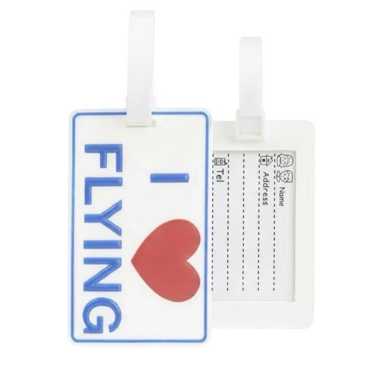 تاق بطاقة تعريفيه للامتعه بتصميم عصري واشكال