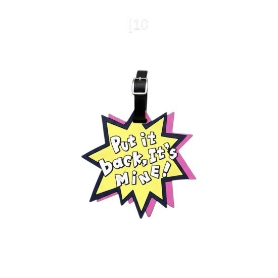 تاق بطاقة تعريفيه للامتعه بتصميم عصري واشكال