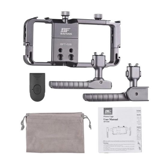 حامل كاميرا للهواتف الذكية متوافق مع جميع أنواع الأجهزة من BAFANG