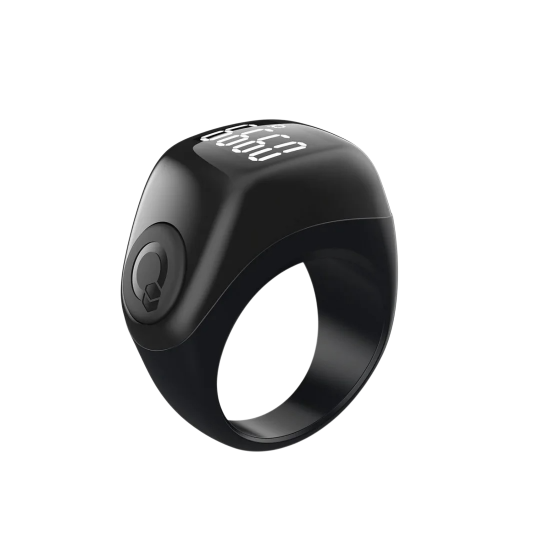 خاتم تسبيح فليكس Advance من iQIBLA اسود