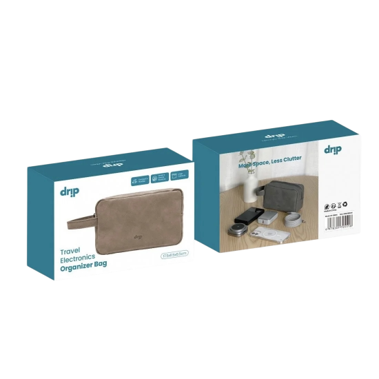 دريب - شنطة يد مقاومة للماء صغيره  ملون