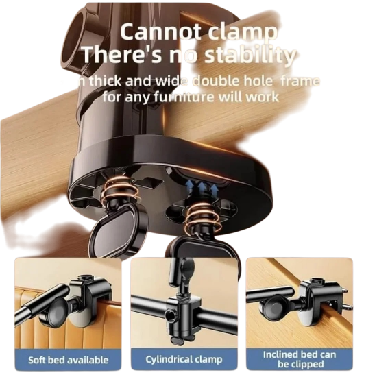 ستاند DUAL TURBO 360ْ  قاعده 13IN من RTAKO