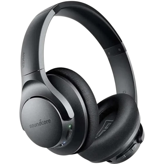 سماعة راس  لا سلكية  LIFE Q20من ساوند كور من انكر - اسود