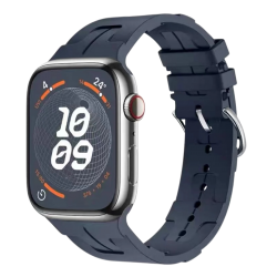 سوار ساعة ابل ايرمز مقاس 42-44-45-46-49 ازرق