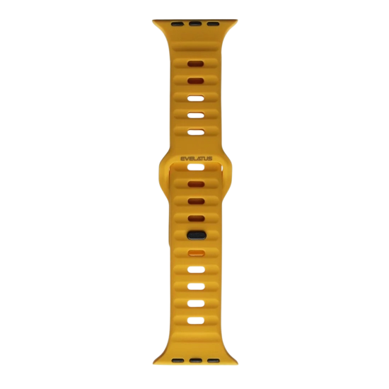 سوار ساعه EVELATUS مقاس 44-45-49 اصفر