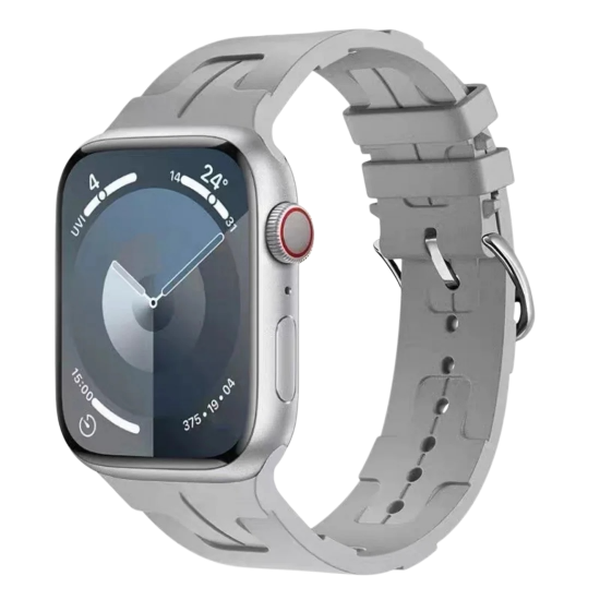 سوار ساعه ابل ايرمز مقاس 42-44-45-46-49 رمادي