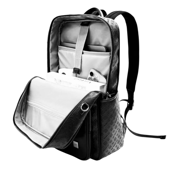 شنطة ظهر بتصميم عصري MX-AB11 بتقنية الاغلاق بصمة الاصبع-TOUCHID من MOXMO