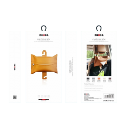 صندوق تخزين مناديل للسيارة من ZHUSE 