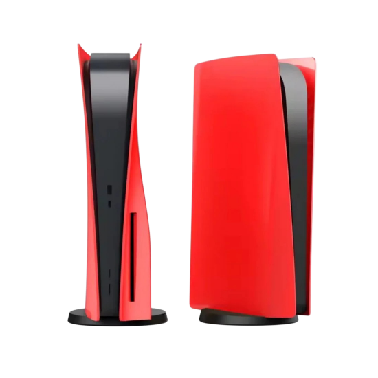 غطاء بلاستيشن 5 لون احمر