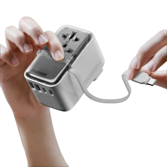 فيش السفر الأول عالميا من مو ماكس قوة 35W مع سلك TYP-C