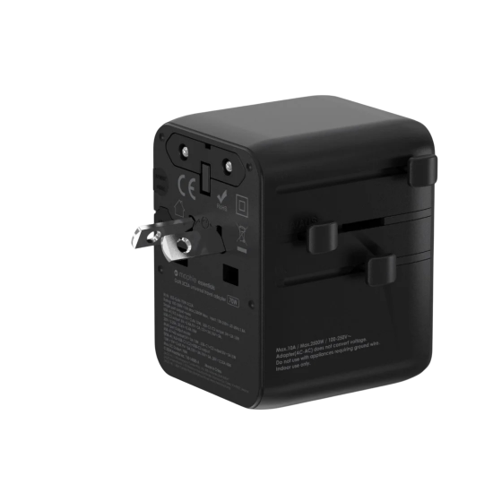 فيش السفر العالمي Mophie Essentials GaN 70W.