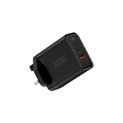 فيش شاحن بقوة 65 w  مدخل USB مدخلين USB=c من 2BE