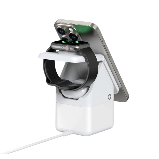 قاعدة شحن لاسلكي 15w من DUZZONA