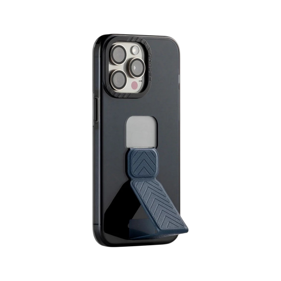 كفر FUCUND شفاف ازرق مسكة ايفون 15