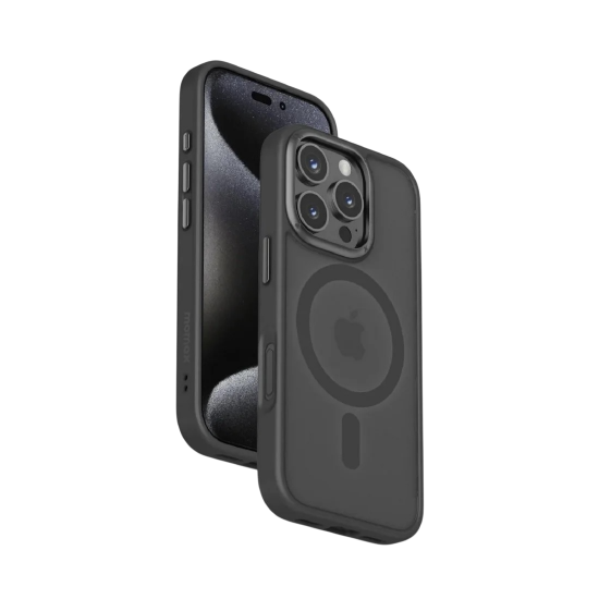 كفر PLAY  من MOMAX  ايفون 16 اسود